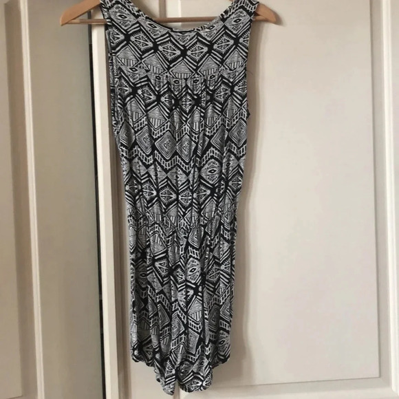 Romper-black & white, size medium - Picture 3 of 3